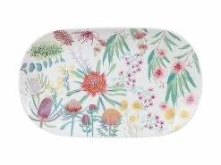 Royal Botanic Gardens Victoria Native Blooms Oval Platter 37x23cm Gift Boxed