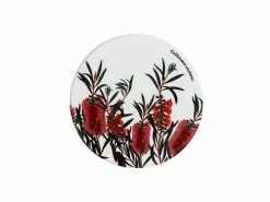 Royal Botanic Gardens Victoria Ceramic Round Coaster 9.5cm Bottlebrush