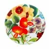 Royal Botanic Gardens Victoria Euphemia Henderson Ceramic Round Coaster 9.5cm Sweet Pea