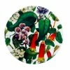 Royal Botanic Gardens Victoria Euphemia Henderson Ceramic Round Coaster 9.5cm Native Fuchsia