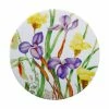 Royal Botanic Gardens Victoria Euphemia Henderson Ceramic Round Coaster 9.5cm Native Iris