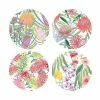 Royal Botanic Gardens Victoria Native Blooms Ceramic Coaster 10.5cm Set of 4 Gift Boxed