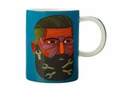 Mulga the Artist Mug 450ML Spanner Man