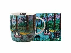 Royal Children's Hospital Foundation Uoo Uoo Mug & Coaster Set Mulga the Artist Gift Boxed