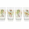 Royal Botanic Gardens Victoria Native Blooms Glass Tumbler 400ML Set of 4 Gift Boxed