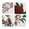 Royal Botanic Gardens Victoria Cork Back Coaster 10.5cm Set of 4 Gift Boxed