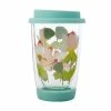 Royal Botanic Gardens Victoria Lotus Double Wall Glass Mug 380ML Mint Gift Boxed