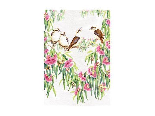 Royal Botanic Gardens Victoria Garden Friends Tea Towel 50x70cm Kookaburra 1 Royal Botanic Gardens Victoria Garden Friends Tea Towel 50x70cm Kookaburra