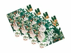 The Blck Pen Night Garden Cotton Napkin Set of 4 45x45cm
