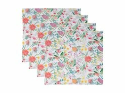 Royal Botanic Gardens Victoria Native Blooms Cotton Napkin Set of 4 45x45cm