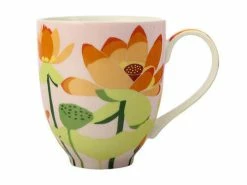 Royal Botanic Gardens Victoria Lotus Mug 350ML Pink Gift Boxed -Marc Martin Shop hv0186 2