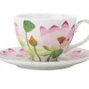 Royal Botanic Gardens Victoria Lotus Cup & Saucer 240ML White Gift Boxed