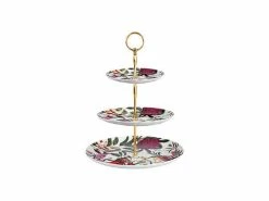 Royal Botanic Gardens Victoria Australian Botanics 3 Tiered Cake Stand Gift Boxed