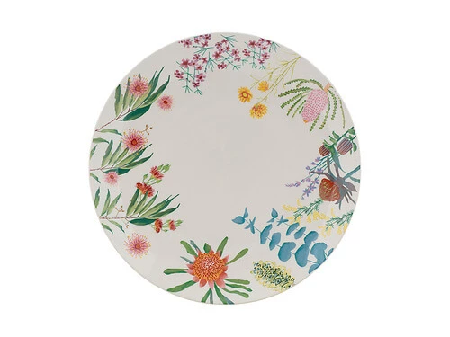 Royal Botanic Gardens Victoria Native Blooms Coupe Dinner Plate 27.5cm 1 Royal Botanic Gardens Victoria Native Blooms Coupe Dinner Plate 27.5cm