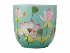 Royal Botanic Gardens Victoria Lotus Planter Pot 16cm Mint 5 Royal Botanic Gardens Victoria Lotus Planter Pot 16cm Mint -Marc Martin Shop kp0020 2