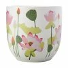 Royal Botanic Gardens Victoria Lotus Planter Pot 16cm White