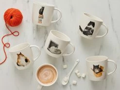 Marc Martin Feline Friends Mug 400ML Content Cat Gift Boxed -Marc Martin Shop maxwell williams marc martin ff 01 800x600