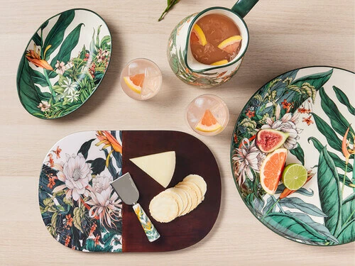 The Blck Pen Night Garden Cheese Set 3pce Gift Boxed 2 The Blck Pen Night Garden Cheese Set 3pce Gift Boxed - Image 2