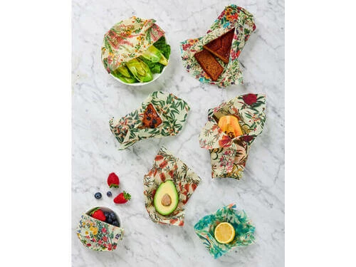 Royal Botanic Gardens Victoria Beeswax Wrap Set of 2 Arid Garden Gift Pack 2 Royal Botanic Gardens Victoria Beeswax Wrap Set of 2 Arid Garden Gift Pack - Image 2