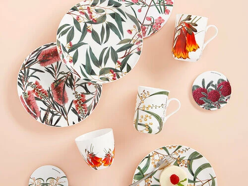 Royal Botanic Gardens Victoria Plate 20cm Christmas Bells 2 Royal Botanic Gardens Victoria Plate 20cm Christmas Bells - Image 2